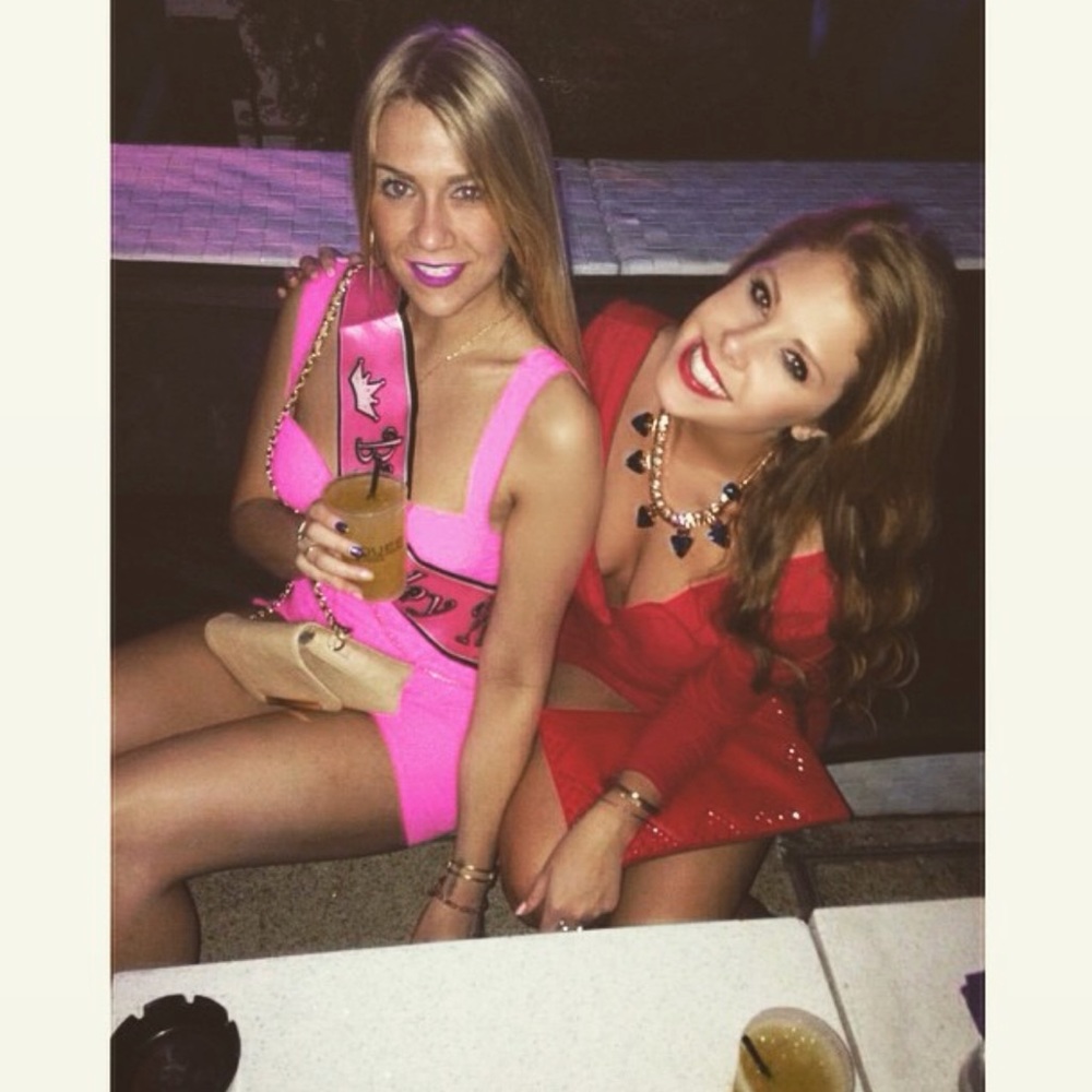 NastyGal red dress